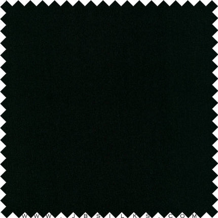 Sueded Silk Crepe Fabric 9413 color 199 Black wide width by JB Silks