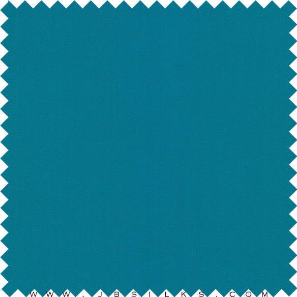 Sueded Silk Crepe Fabric 9413 color 632 Deep Peacock Blue wide width by JB Silks