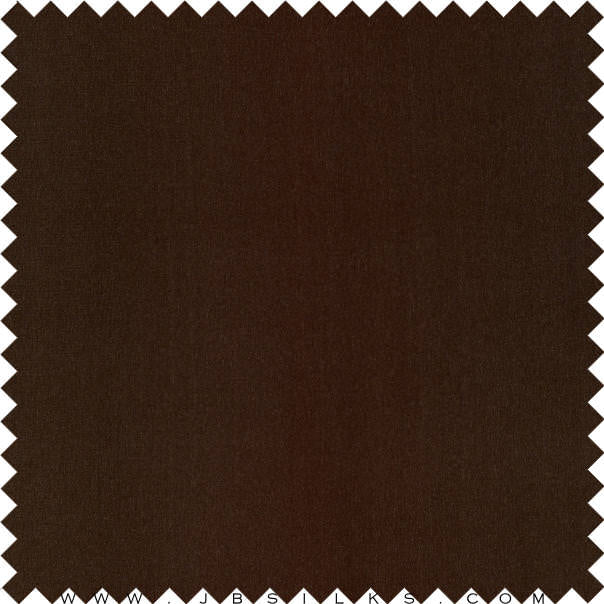 Sueded Silk Crepe Fabric 9413 color 690 Chocolate Brown wide width by JB Silks