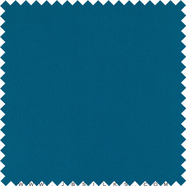 Sueded Silk Crepe Fabric 9413 color 697 Teal wide width by JB Silks