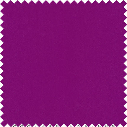 Sueded Silk Crepe Fabric 9414 color 677 Dark Fuchsia wide width by JB Silks