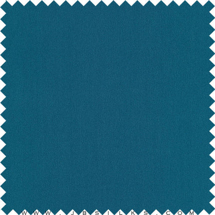 Sueded Silk Fabric 9418 color 49 Teal by JB Silks