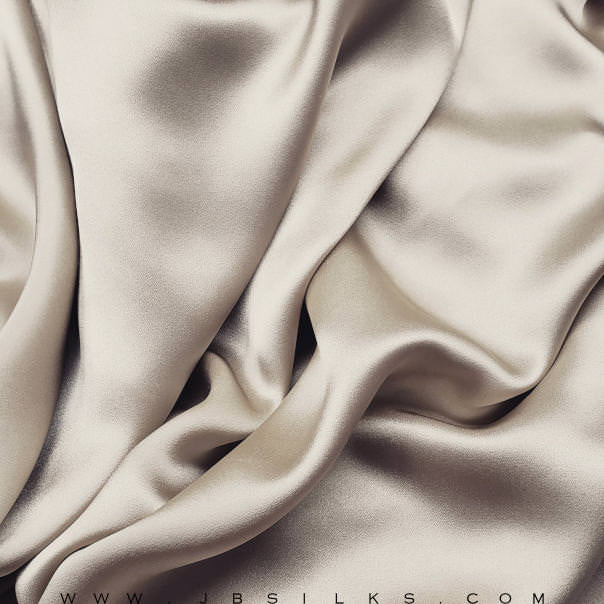 Sueded Silk Fabric 9418 color 503 Sandstone Beige by JB Silks