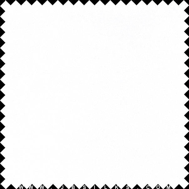 Sueded Silk Fabric 9419 color 100 White wide width by JB Silks