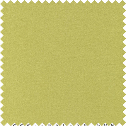 Sueded Silk Fabric 9419 color 448 Chartreuse Pear Green wide width by JB Silks