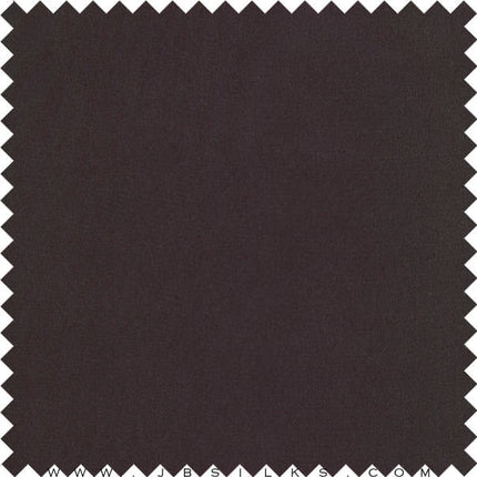 Sueded Silk Fabulous Crepe Fabric 9345 color 490 Chocolate Brown by JB Silks