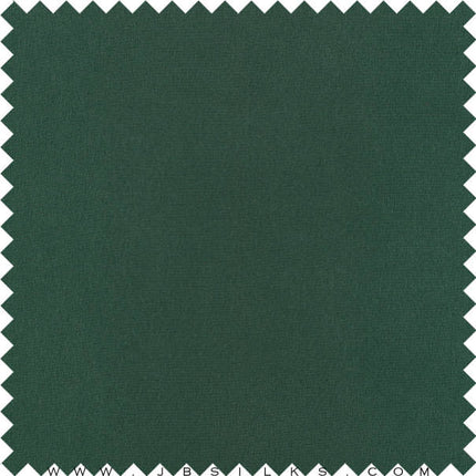 Sueded Silk Fabulous Crepe Fabric 9345 color 656 Forest Green by JB Silks