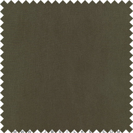 Sueded Silk Fabulous Crepe Fabric 9345 color 687 Dark Olive by JB Silks