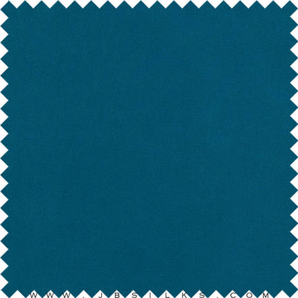 Sueded Silk Fabulous Crepe Fabric 9345 color 697 Deep Teal by JB Silks