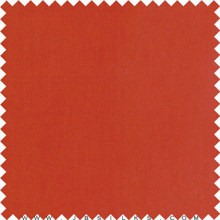 Sueded Silk Herringbone Fabric 9438 color 479 Rust by JB Silks
