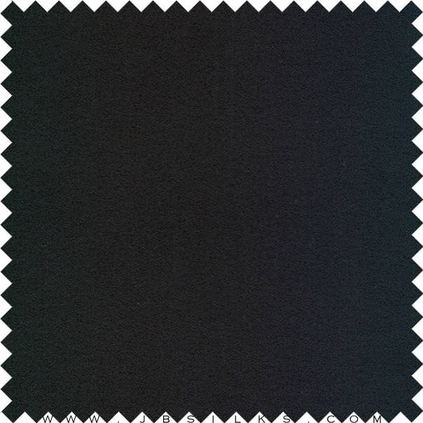 Sueded Silk Luxury Fabric 9436 color 199 Black by JB Silks