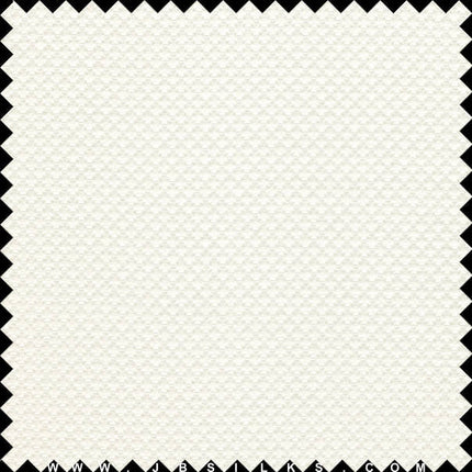 Sueded Silk Luxury Weave Fabric 9441 color 101 Light Ivory by JB Silks